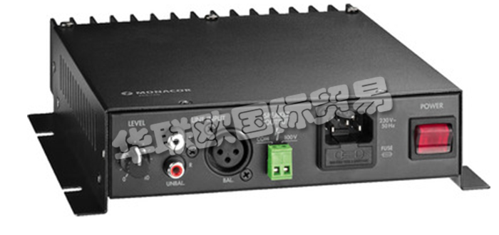 德國MONACOR公司主要供應：德國MONACOR放大器,MONACOR功率放大器，揚聲器，音量控制器，電纜，連接電纜，測試儀，電纜測試儀，數(shù)字萬用表，照度計等產品。