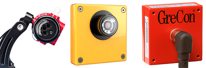 GRECON品牌的產(chǎn)品主要是：GRECON防火系統(tǒng)、GRECON掃描儀、測(cè)量系統(tǒng)、檢測(cè)系統(tǒng)、機(jī)器防火系統(tǒng)、火災(zāi)報(bào)警系統(tǒng)、細(xì)霧滅火系統(tǒng)、火花滅火系統(tǒng)、火花探測(cè)器、光纖火花探測(cè)器、溫度探測(cè)器、火焰探測(cè)器、散射光煙霧探測(cè)器、光學(xué)掃描儀、X射線掃描儀。
