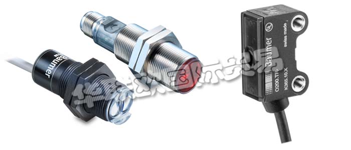 BAUMER傳感器,漫反射式傳感器基于三角測量原理，集發(fā)射器和接收器于一身，分析光的入射角，可檢測各種顏色、表面或背景的物體。即便是最小可識別物體，也能對其進行極為快速、精確的位置檢測，用于機器人和電子元件，可自動設(shè)置物體檢測參數(shù)，例如在格式校準時，即使距離較遠，也能夠可靠地檢測物體。