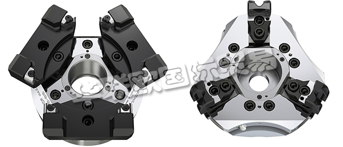 雄克氣缸卡爪為車削應(yīng)用注入了新的活力。抓取系統(tǒng)和夾持技術(shù)的領(lǐng)導(dǎo)者雄克可提供全世界類型最廣泛的標(biāo)準(zhǔn)卡爪，其中也包括各種型號(hào)的嵌入爪和夾持毛坯件的階梯式卡爪。