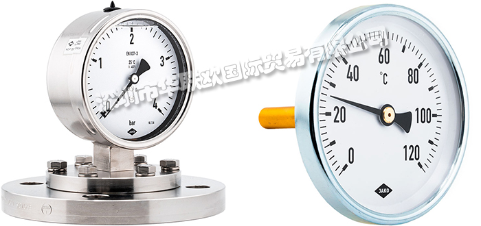 奧地利JAKO壓力表/溫度計產(chǎn)品詳細介紹